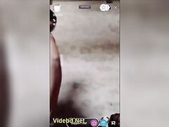 Face Masked Village Wife Does Live Cam Show To Earn Money